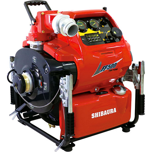 消防ポンプ 水冷fiシリーズ Ff500 450 400 As Dash Premium シバウラ防災製作所